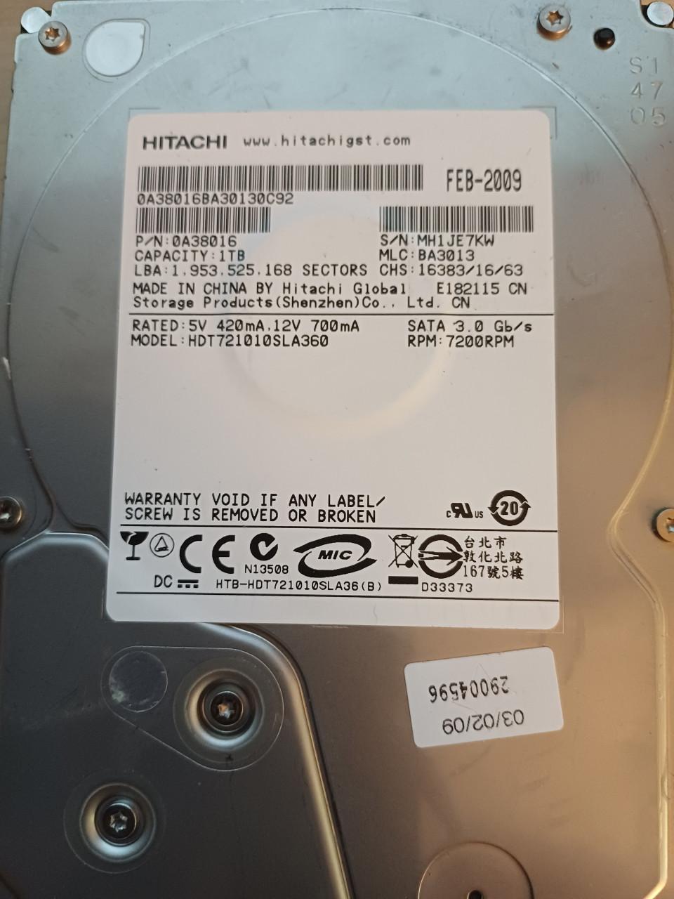 Verschillende hardeschijven