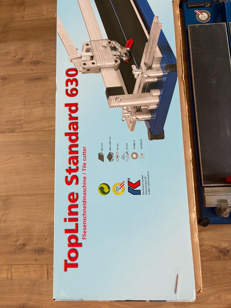 Tegelsnijder Kaufmann TopLine Standard 630 - 1x gebruikt