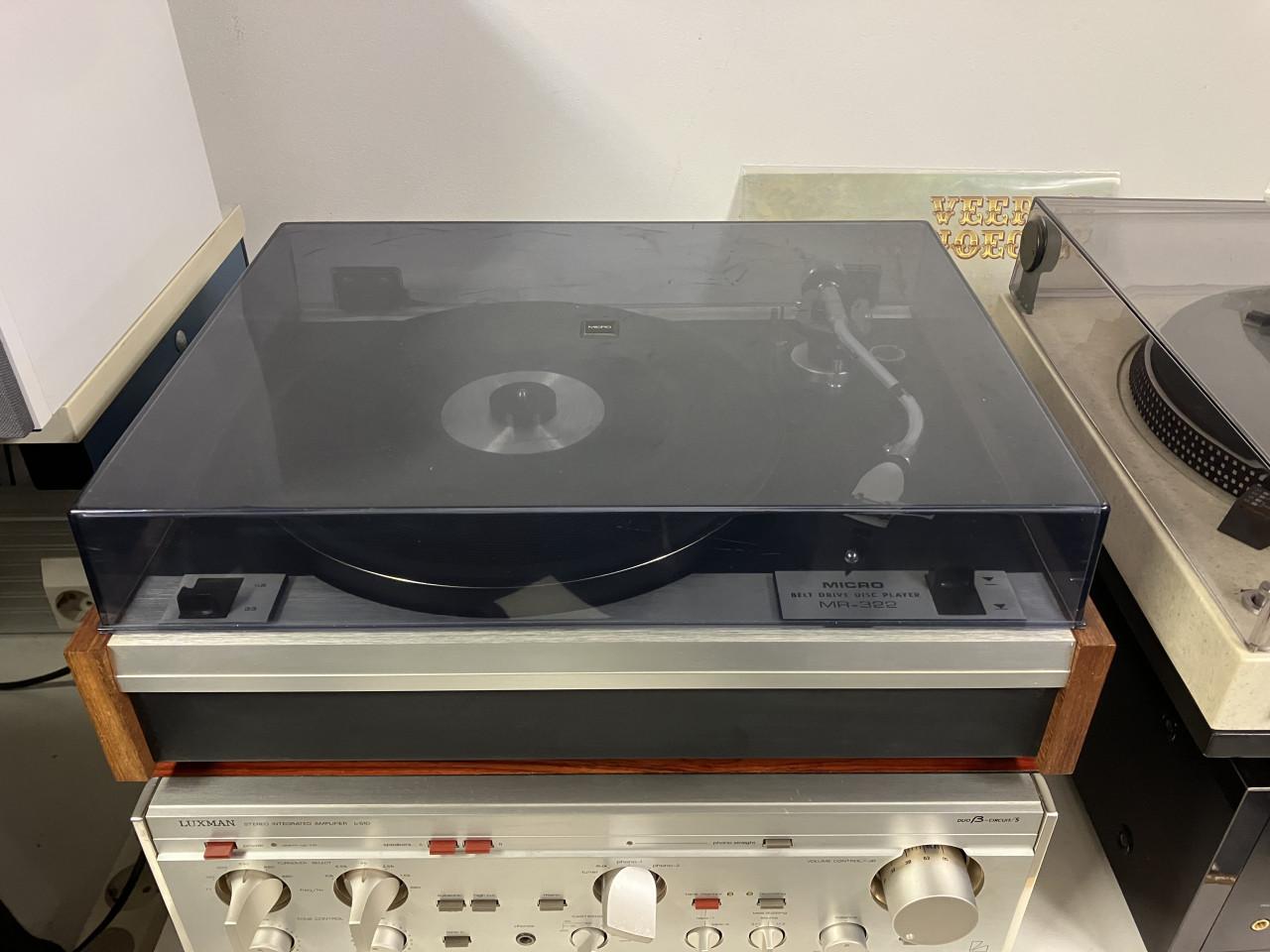 Micro Seiki MR-322 platenspeler draaitafel service garantie