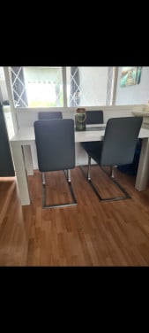 Eettafel wit