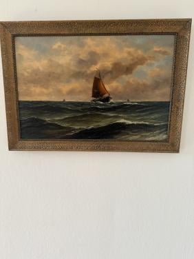 Haaike Abraham Jaarsma Botter op Volle Zee