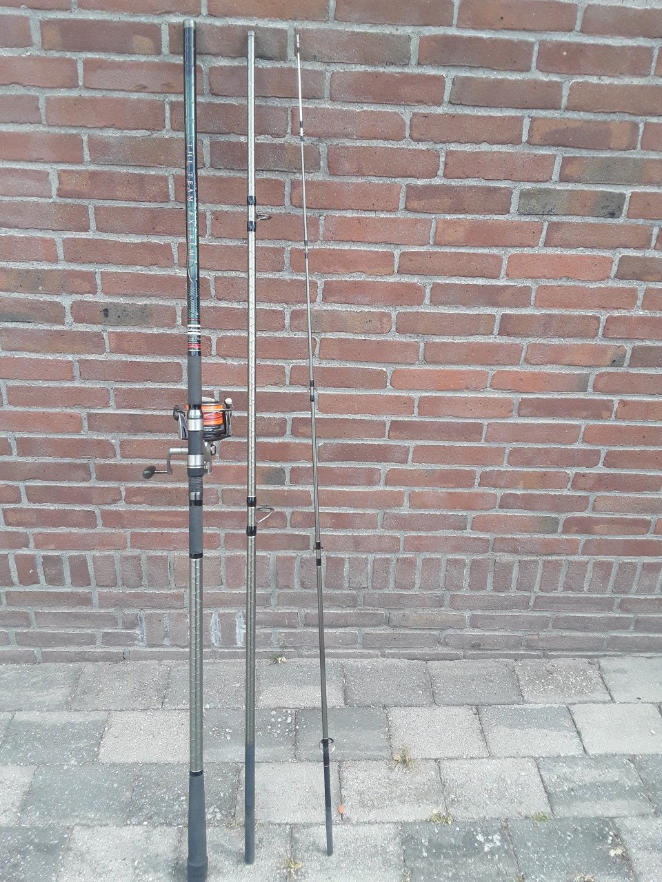 Te koop een mooie shakespeare hengel en molen