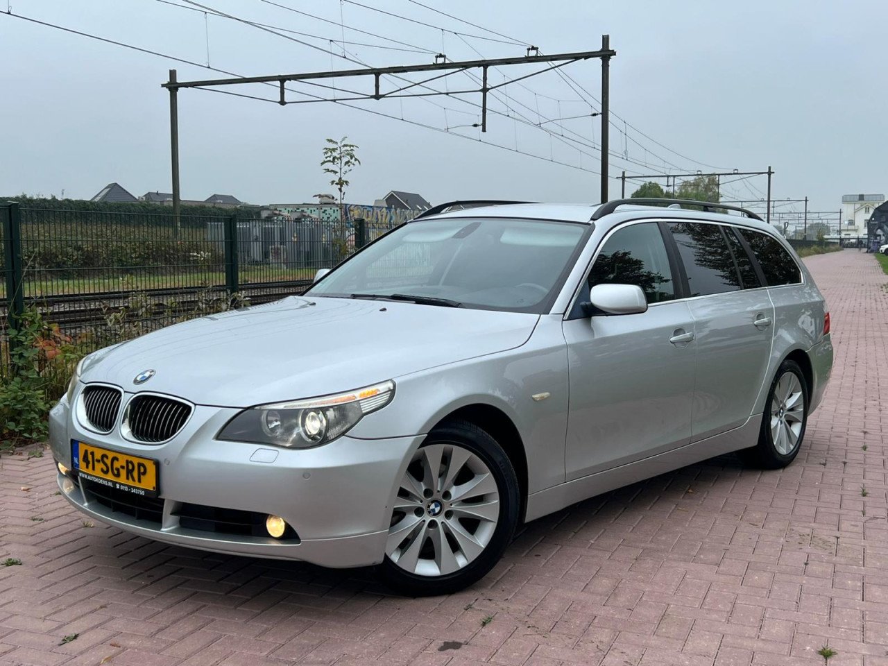 BMW 5-serie Touring 525i Executive|LEER|AUTOMAAT|NETTE AUTO|