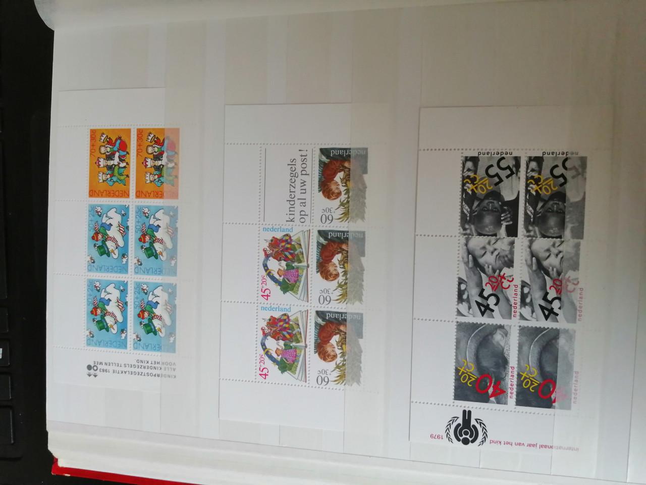 Postzegel nld blokken