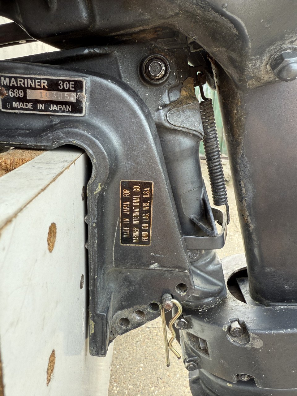 Mariner motor 30 pk