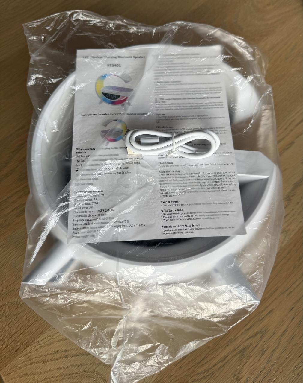 Draadloos opladen, Radio, wekker etc.