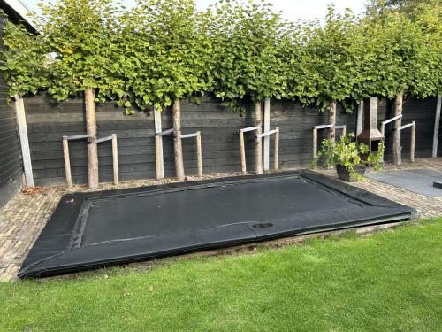 Grote professionele trampoline.