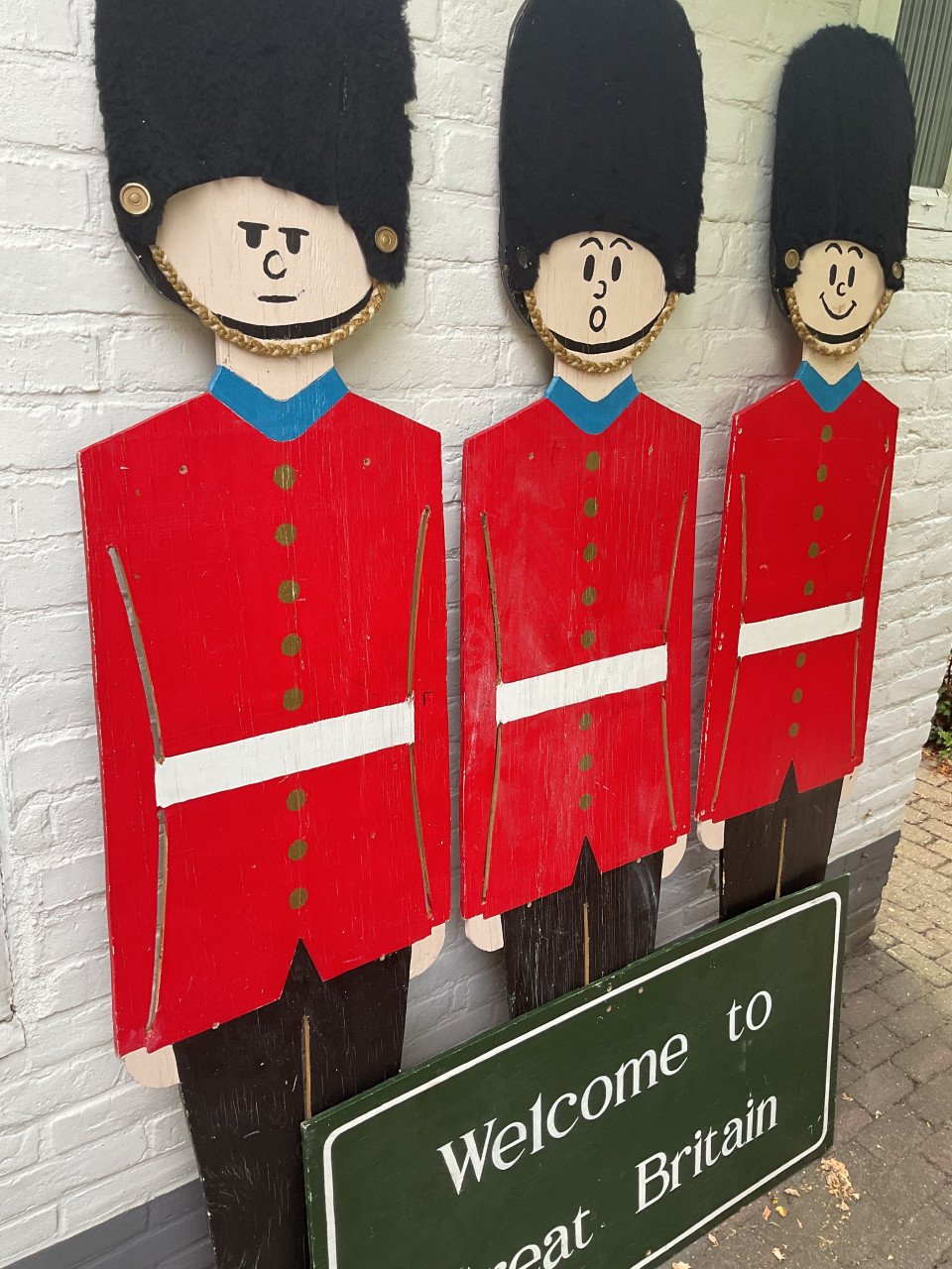 Britse Koninklijke Wacht ( houten modellen )