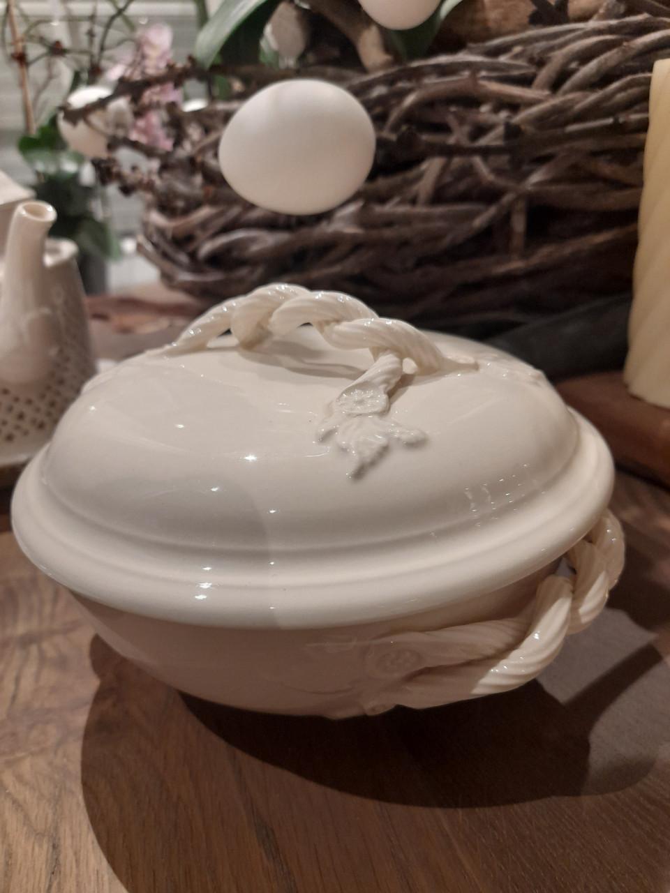 Authentic leedsware  servies (in goede nette staat )