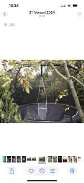 Trampoline 427 cm rond