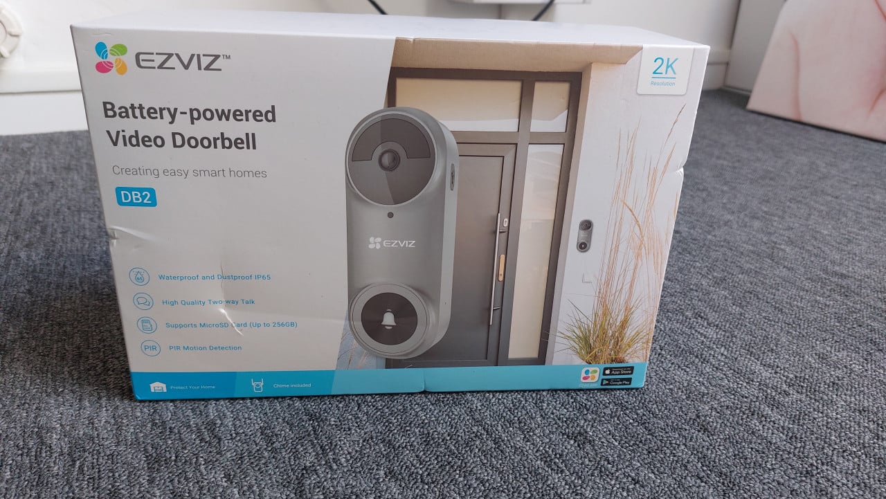Ezviz DB2 deurbel grijs