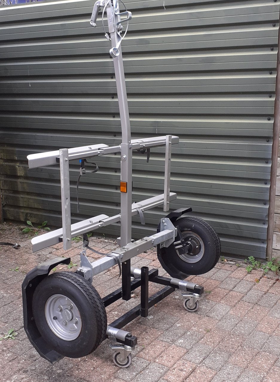 Aanhangwagen voor 2 (elektrische) fietsen