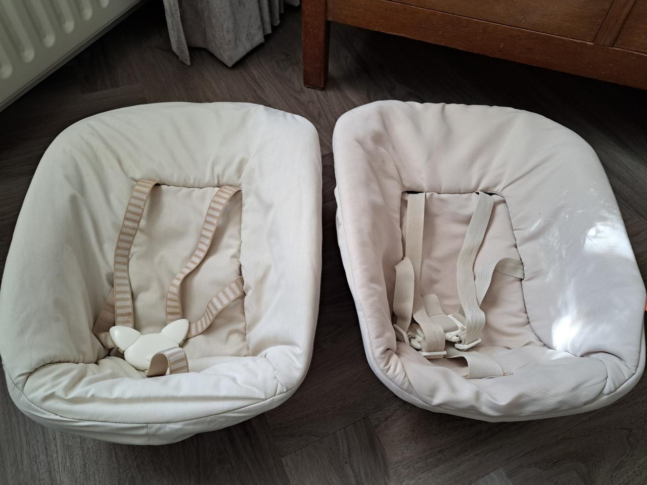 2x STOKKE newborn set voor triptrap stoel