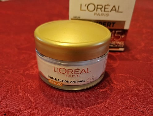 Loreal dagcreme, gratis.