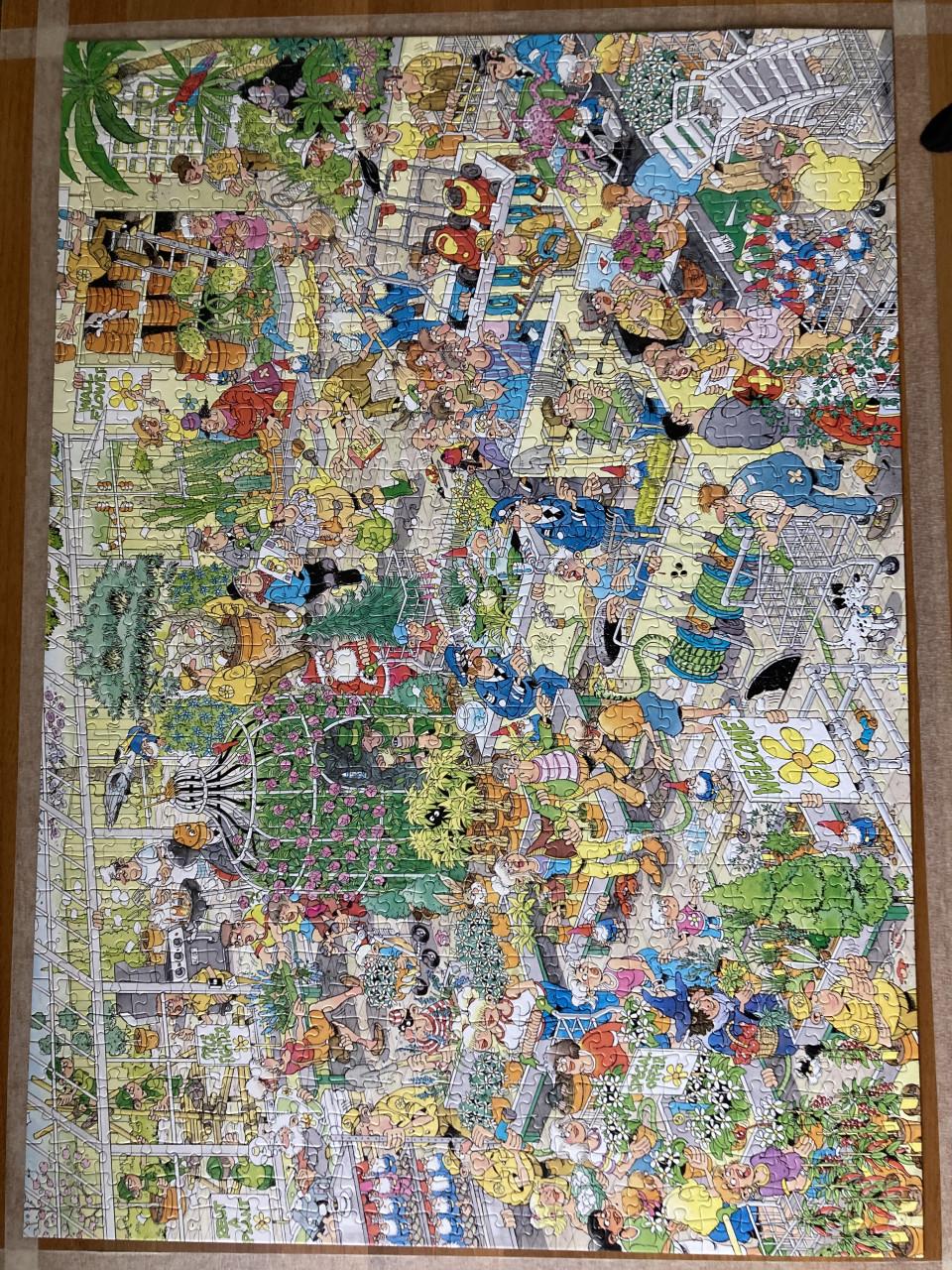 Puzzel Jan van Haasteren Het Tuincentrum