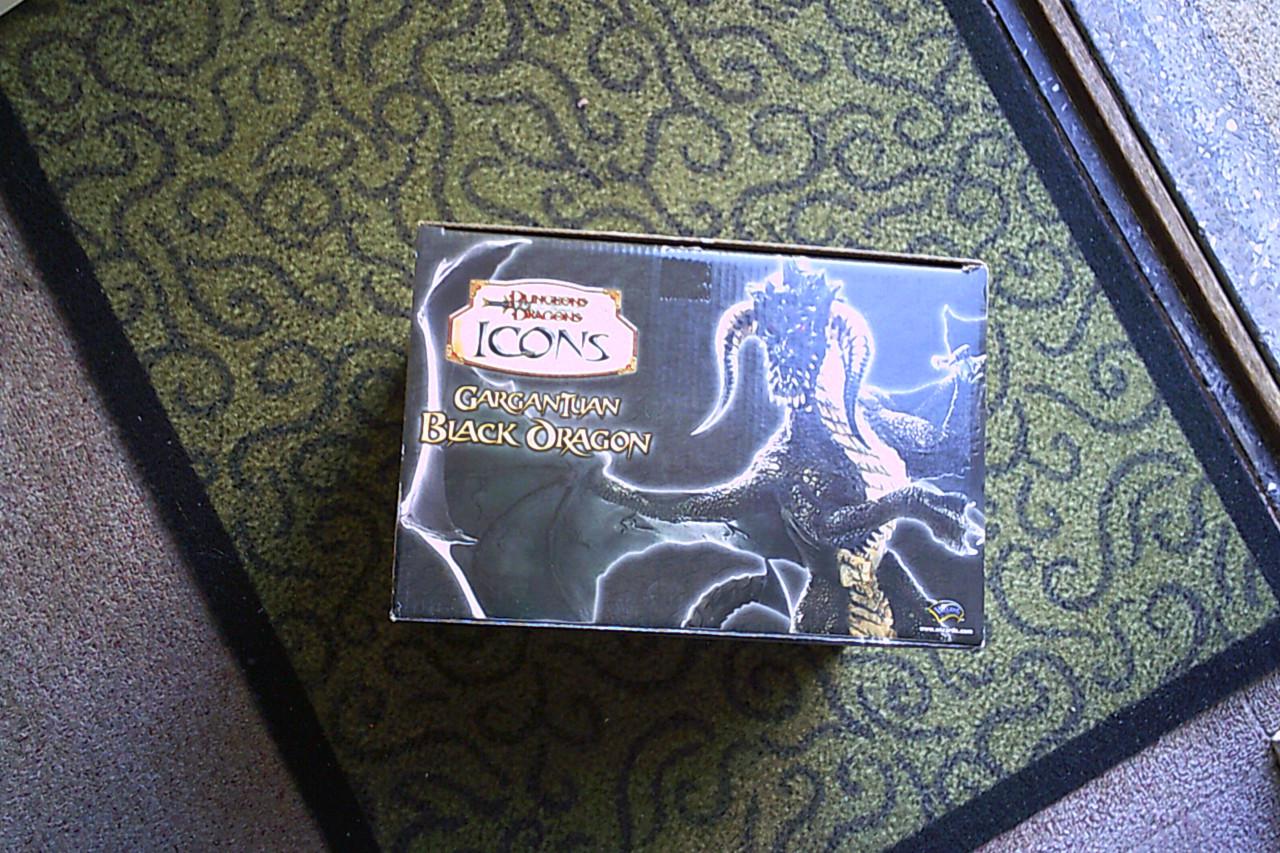 Dungeons & Dragons ICON - Gargantuan Black Dragon ...