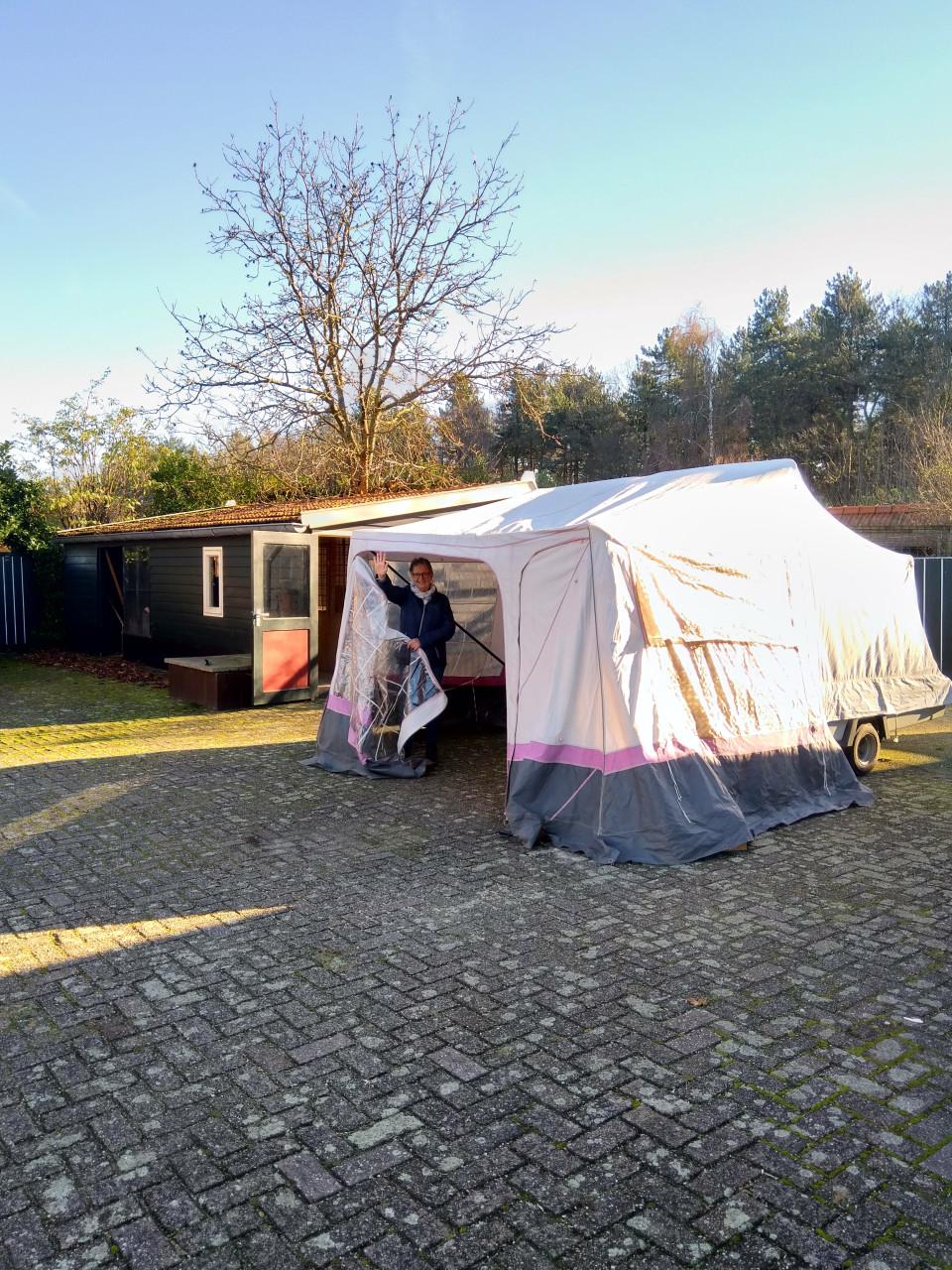 Oude vouwwagen