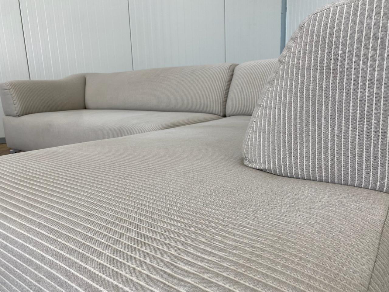 Leolux Faya Lobi Design Hoekbank – Luxe Ribstof –Gratis Levering NL & BE