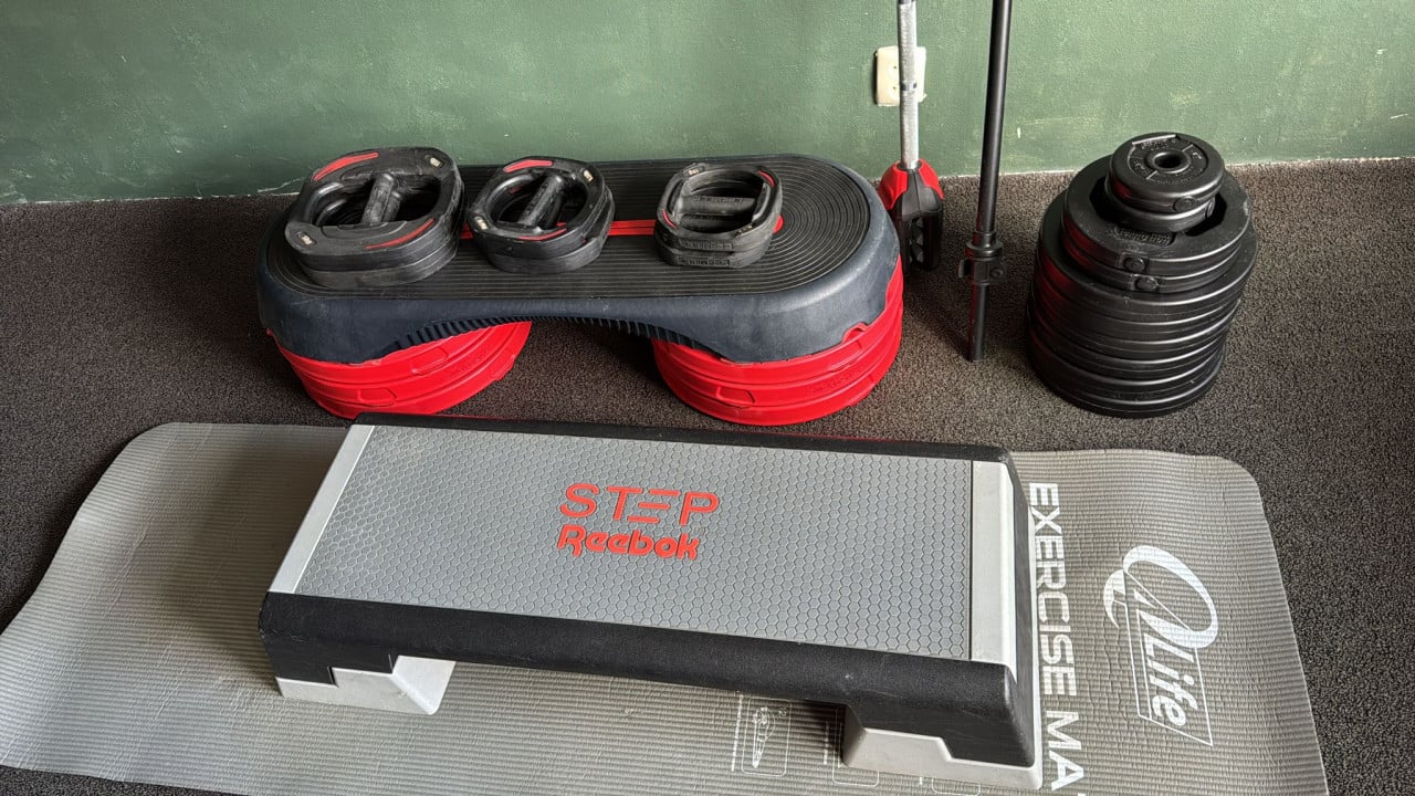 Fitness Les Mills, Don Oliver. Complete pump en step sets.
