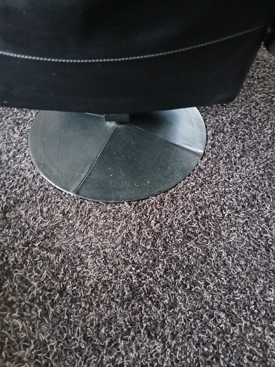 Relaxstoel zwart zgan