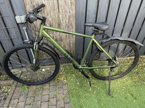 CUBE mountainbike groen met schijfremmen - rijklaar