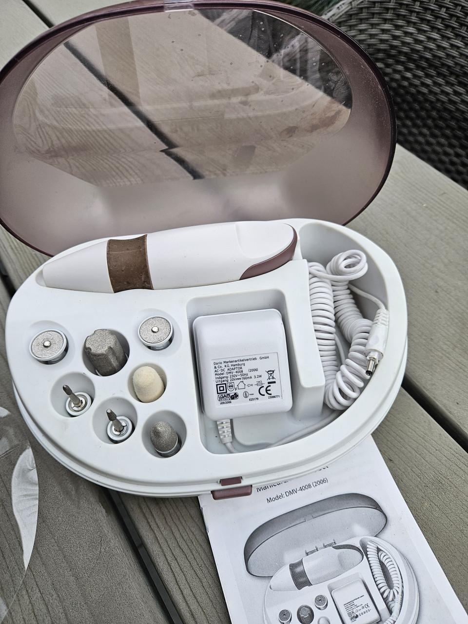 Zgan duits Hamburg manicure en pedicureset met 7 opzetstukken
