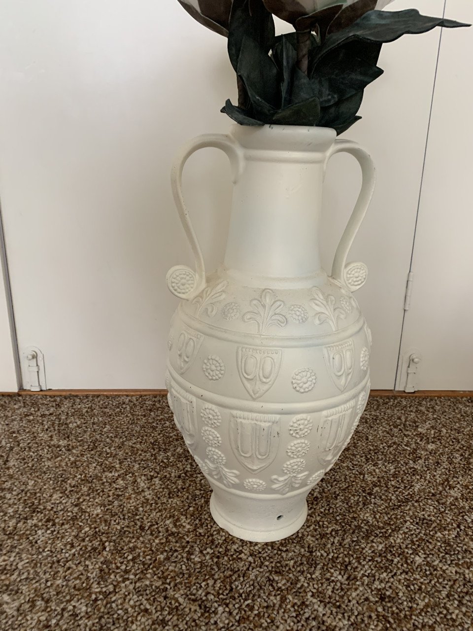 Witte vaas