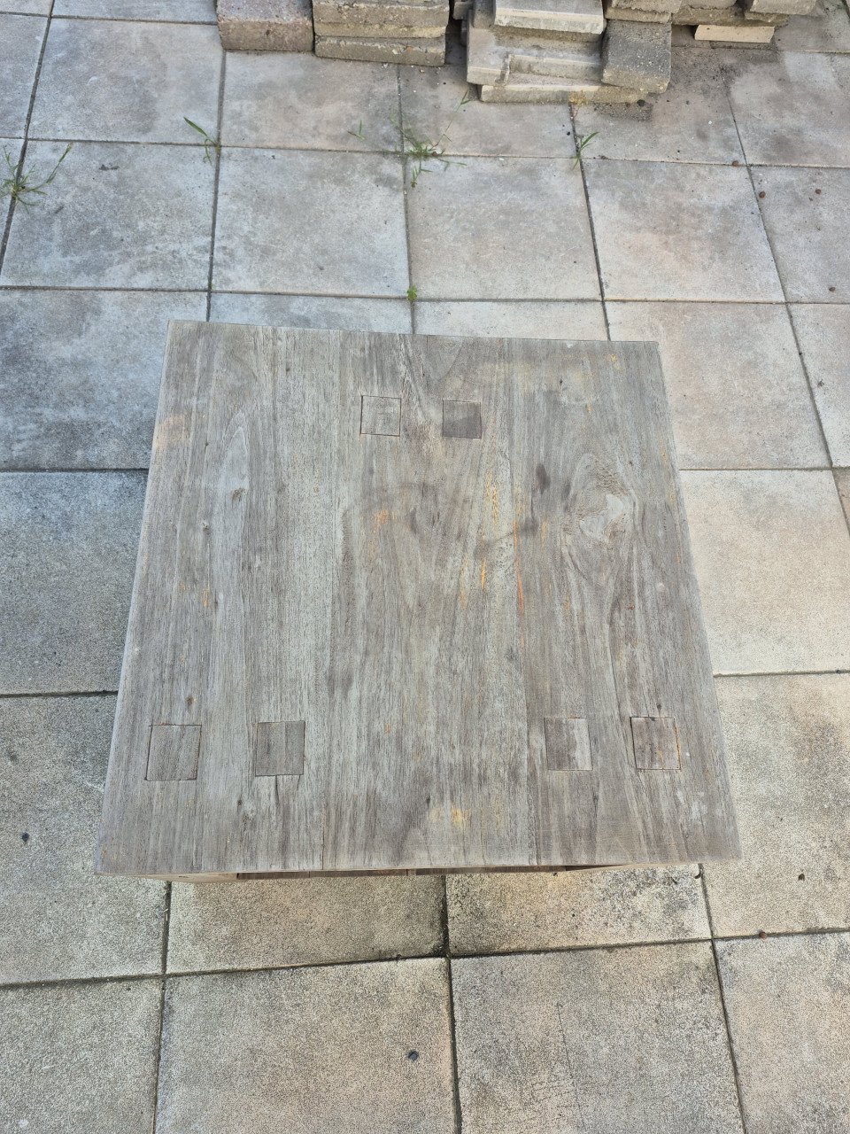 Houten tafel