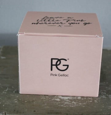 Pink gellac nagellak