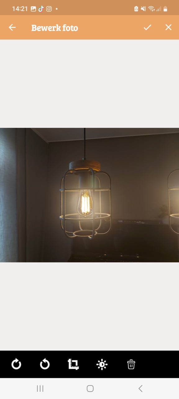 Industriële hanglamp