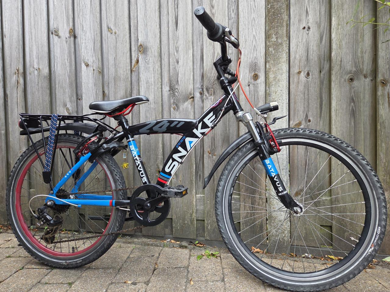 Batavus Snake 24 inch met 3 versnellingen