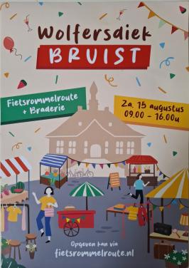 Fietsrommelroute, 15 aug. Wolphaartsdijk
