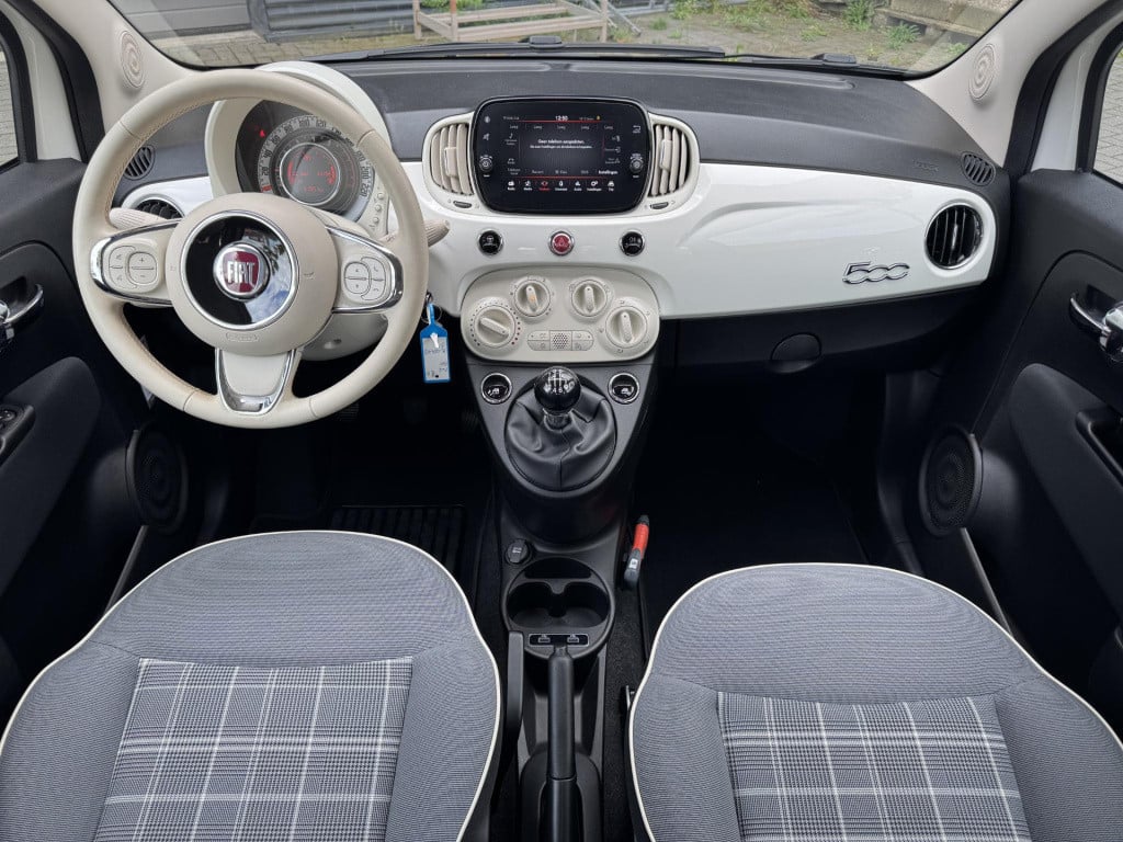 Fiat 500 1.0 hybrid lounge | cruise control | airco | apple carplay/android