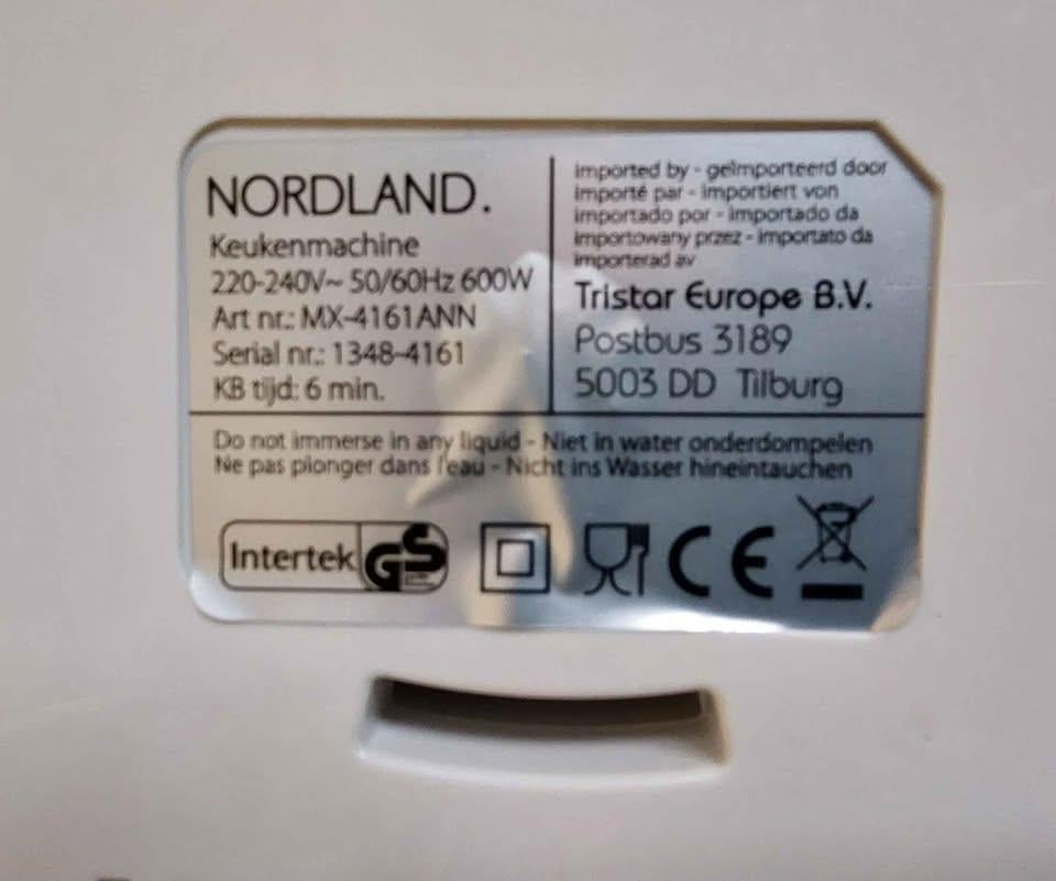 Nordland keukenmachine