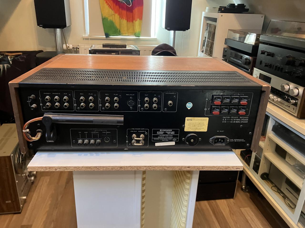 Pioneer SX-850 vintage receiver tuner versterker