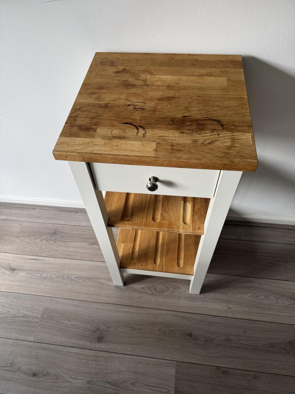 Populaire IKEA STENSTORP Roltafel / Keukentrolley – Wit/Eiken