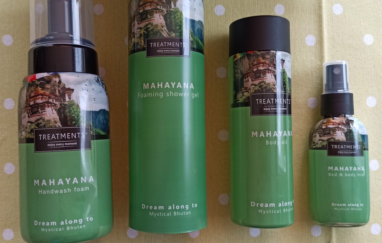 TREATMENTS, 4 wellness produkten €20 - Mahayana / Uyuni