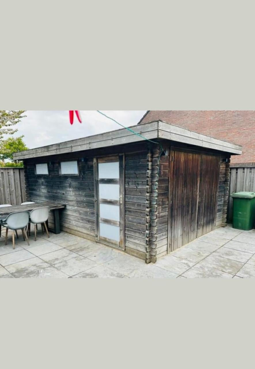 Houten tuinhuis/schuur
