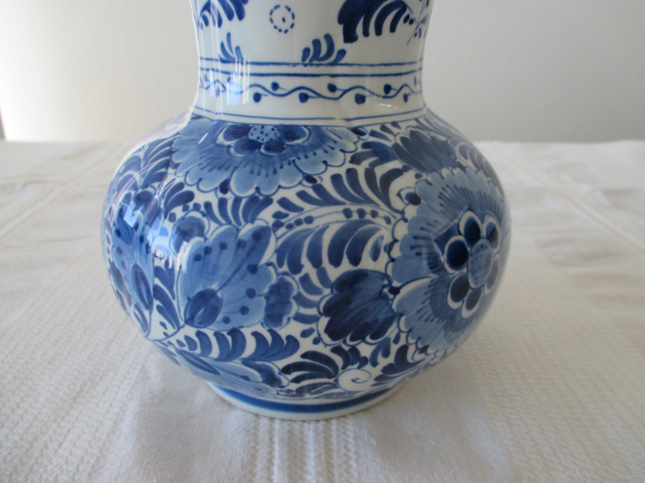 Zeer Mooie Delftsblauwe Buikvaas  ( De Porceleyne Fles )