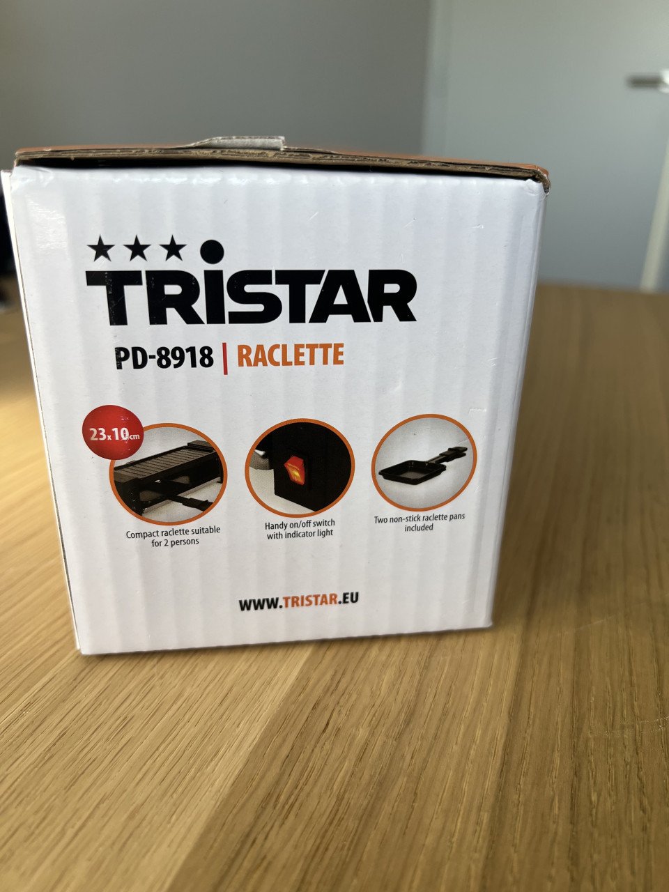 Tristar Raclette Gourmet 2 personen