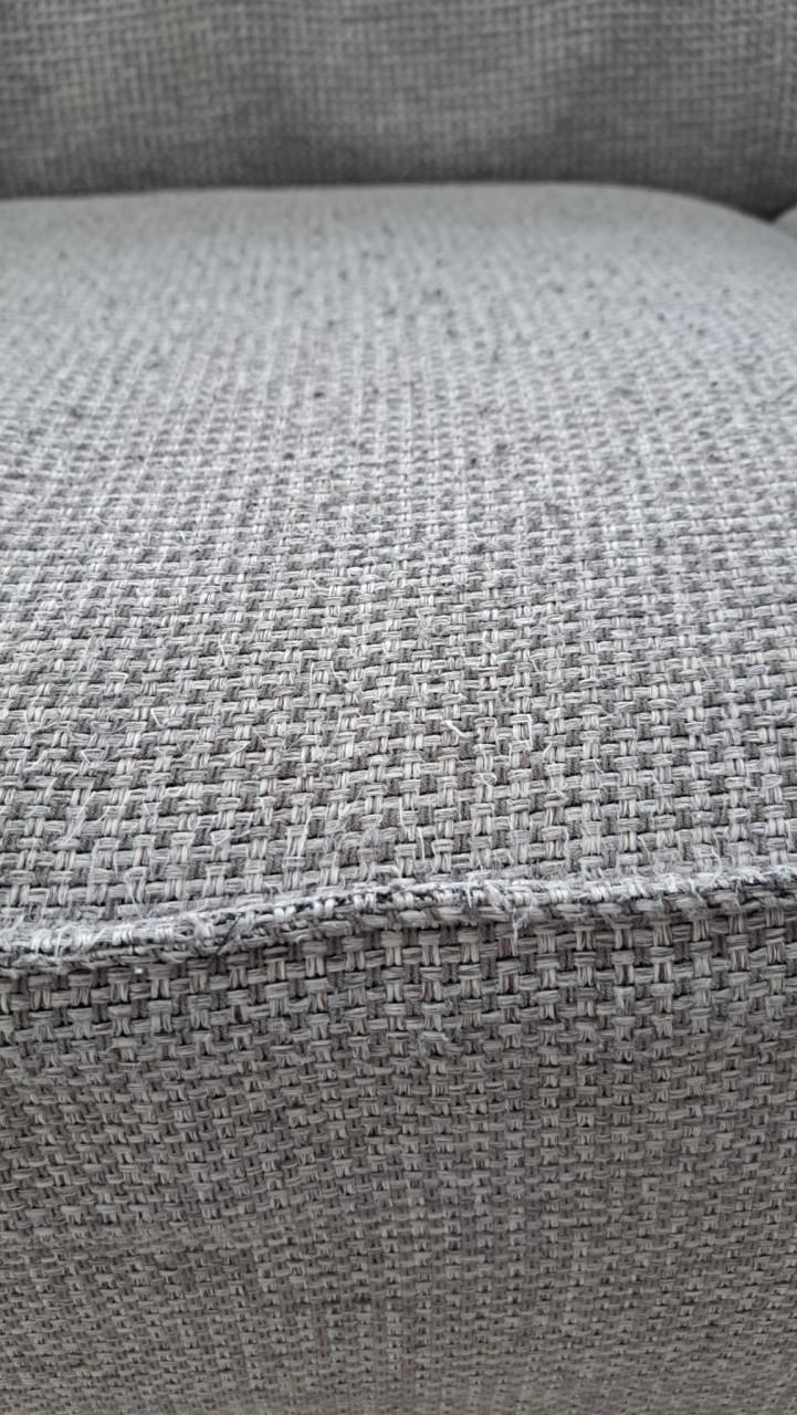 3-zitsbank grijsbruin 2m30