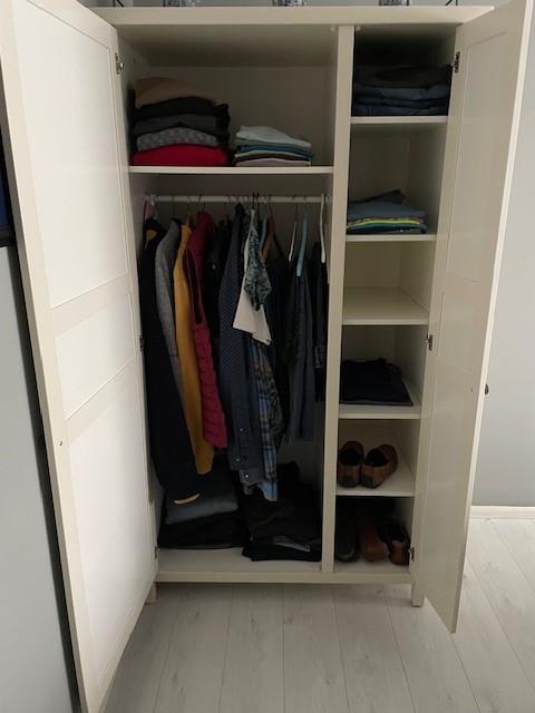 Slaapkamer hang/legkast