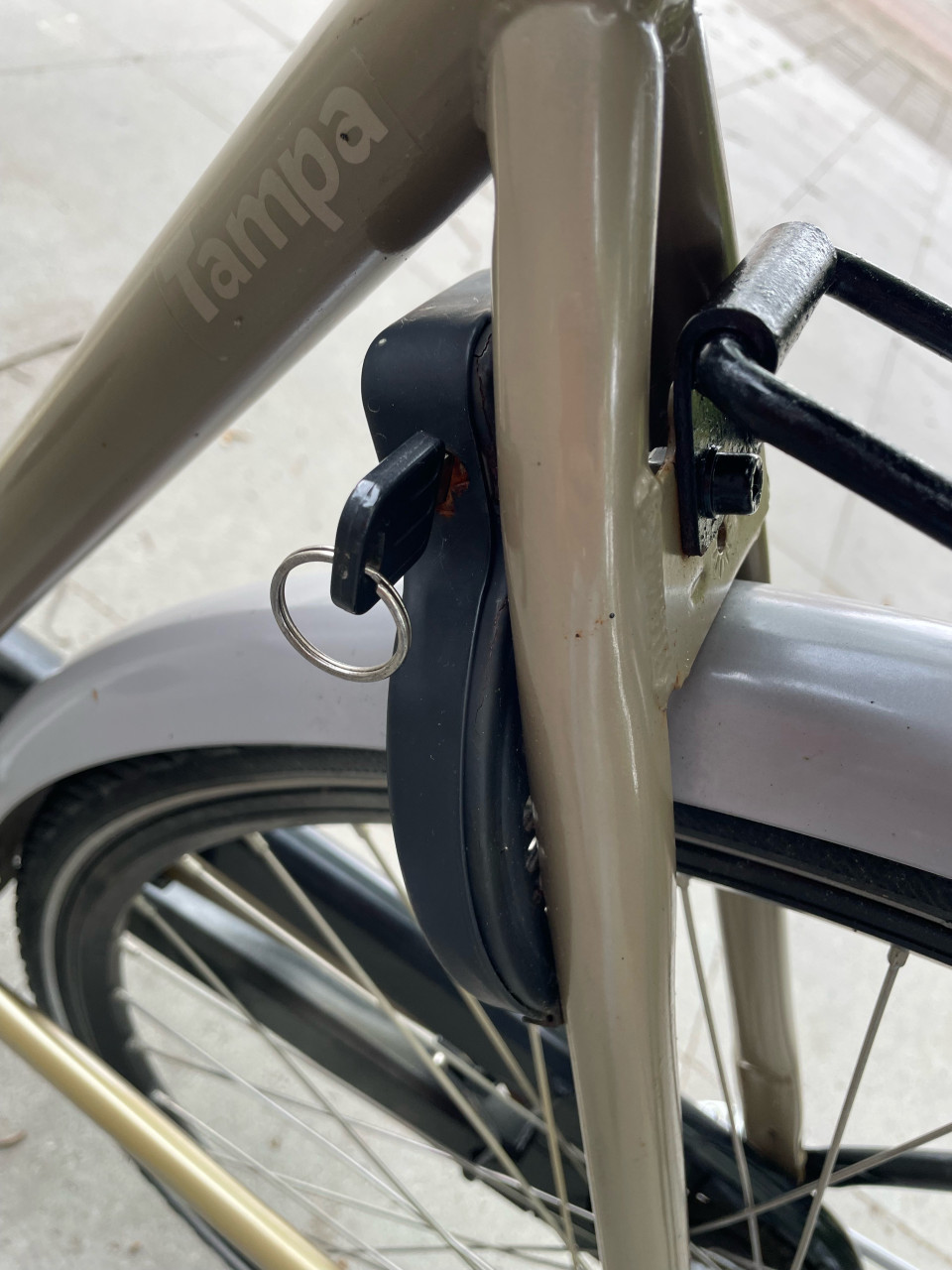 Damesfiets.