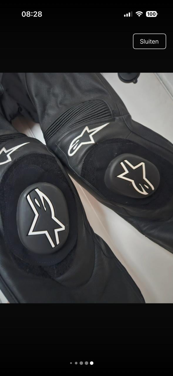 Leren motorpak Alpinestars Stella dames