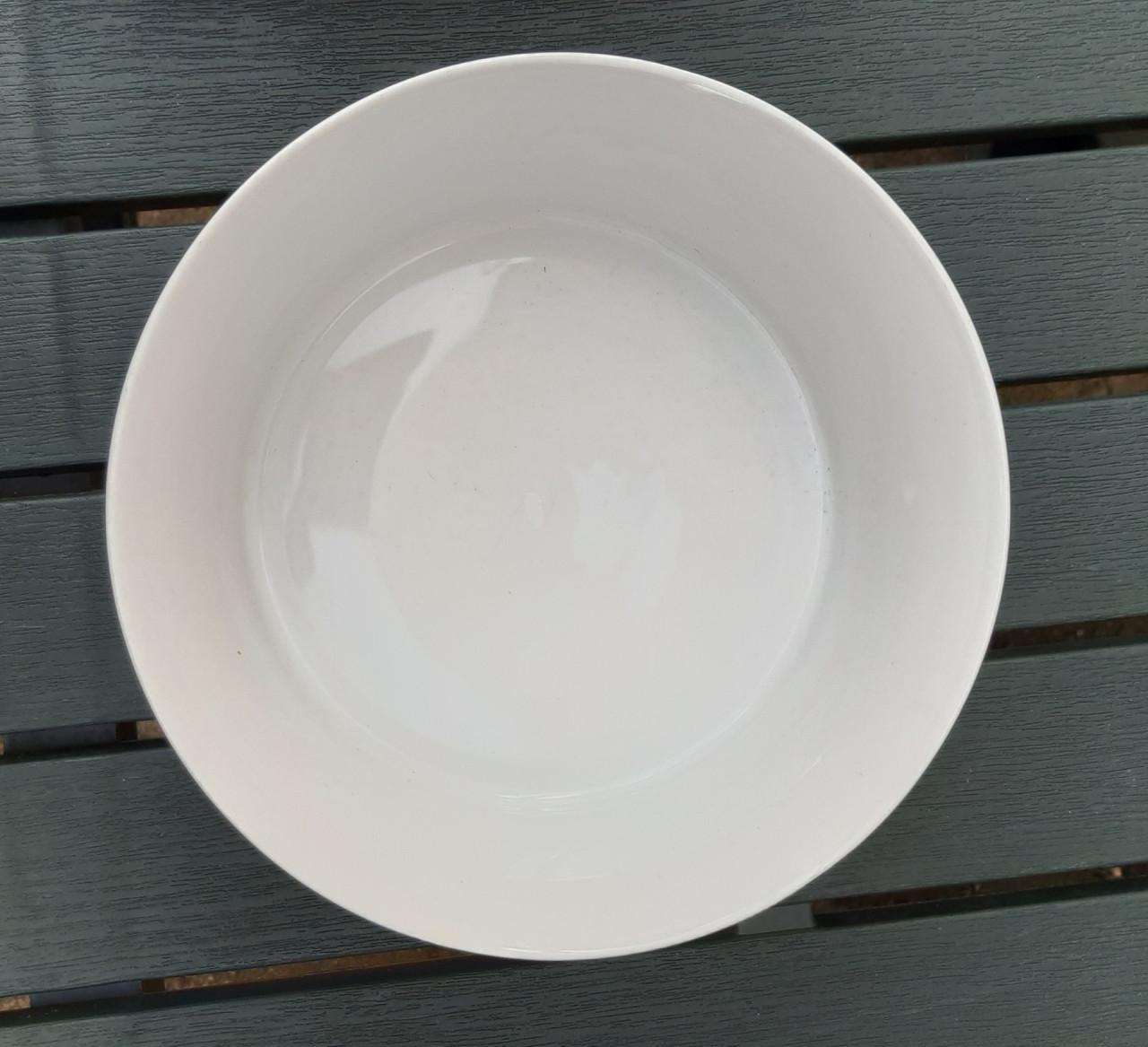 Ovale schaal + ronde kom