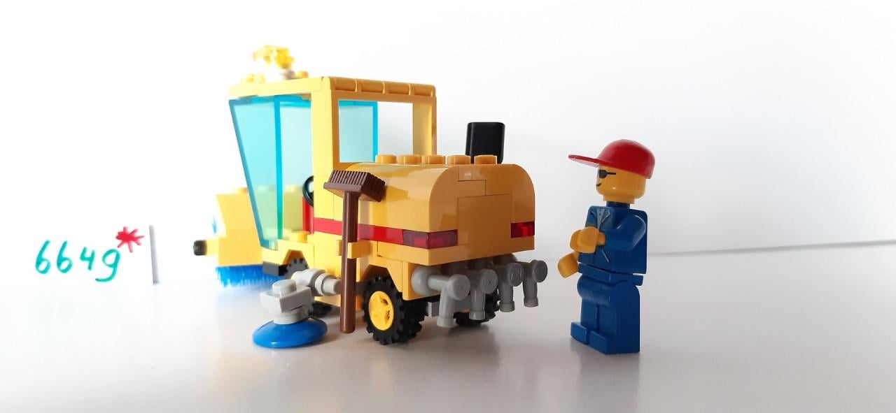 Lego 6649: straatveger + minifiguur