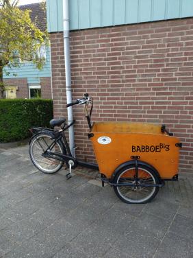 Bakfiets te koop (alleen band lek)