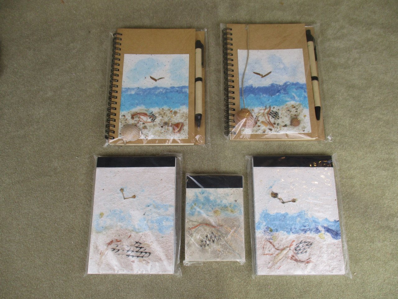 Cadeau pakket met thema zee en strand