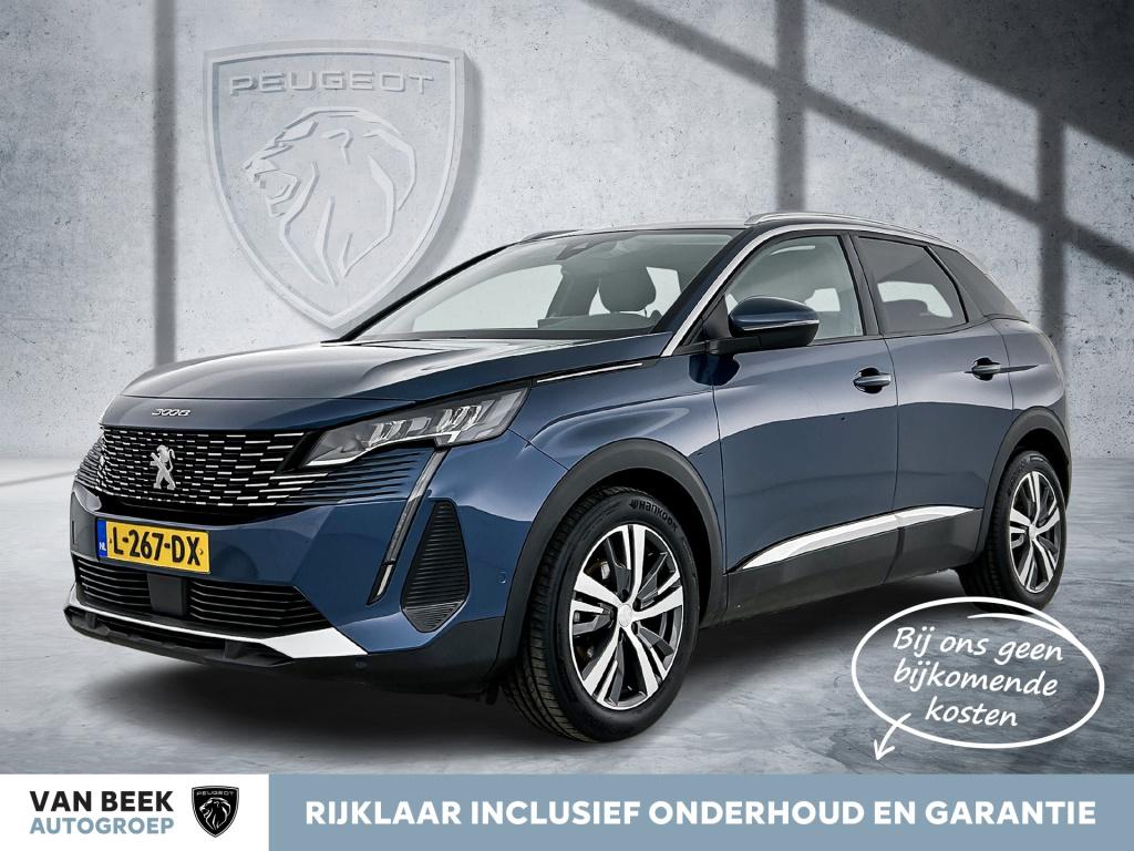 Peugeot 3008 130 pk blue lease allure | rijklaar | trekhaak | elektrische a