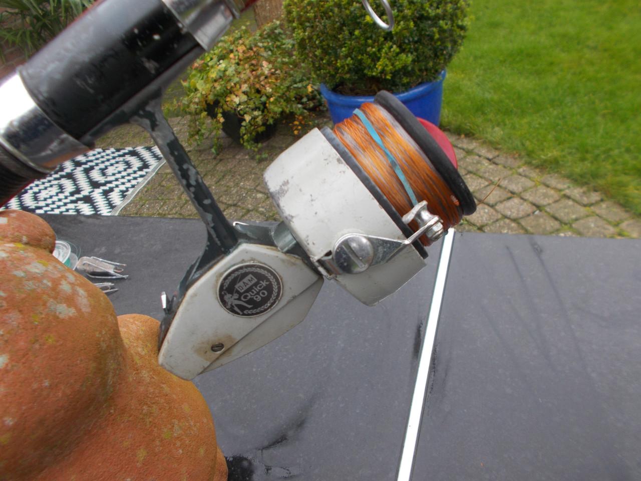 Complete strandhengelset in goede staat